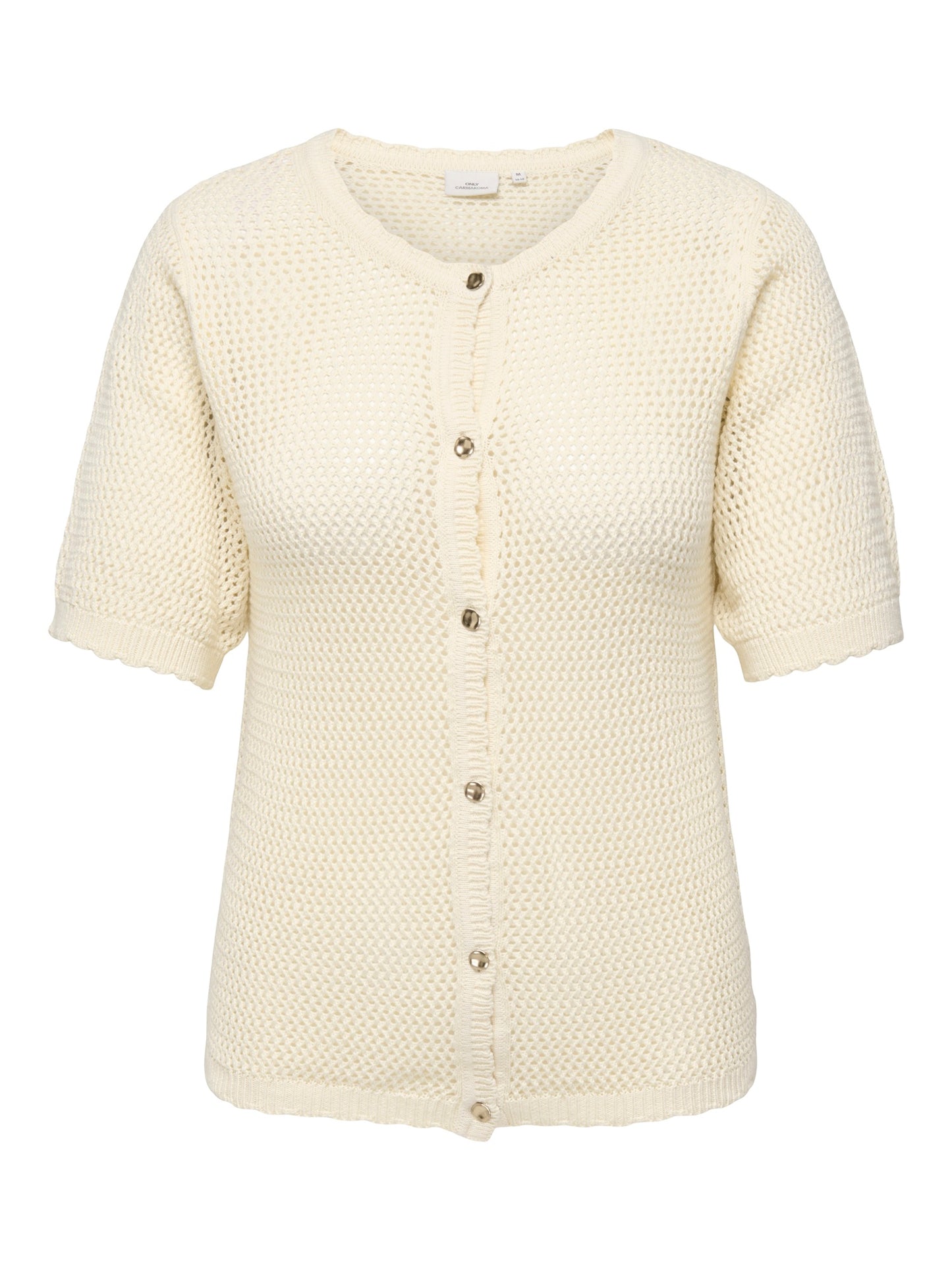 ONLY CARMAKOMA CARPAULA 2/4 O-NECK CARDIGAN