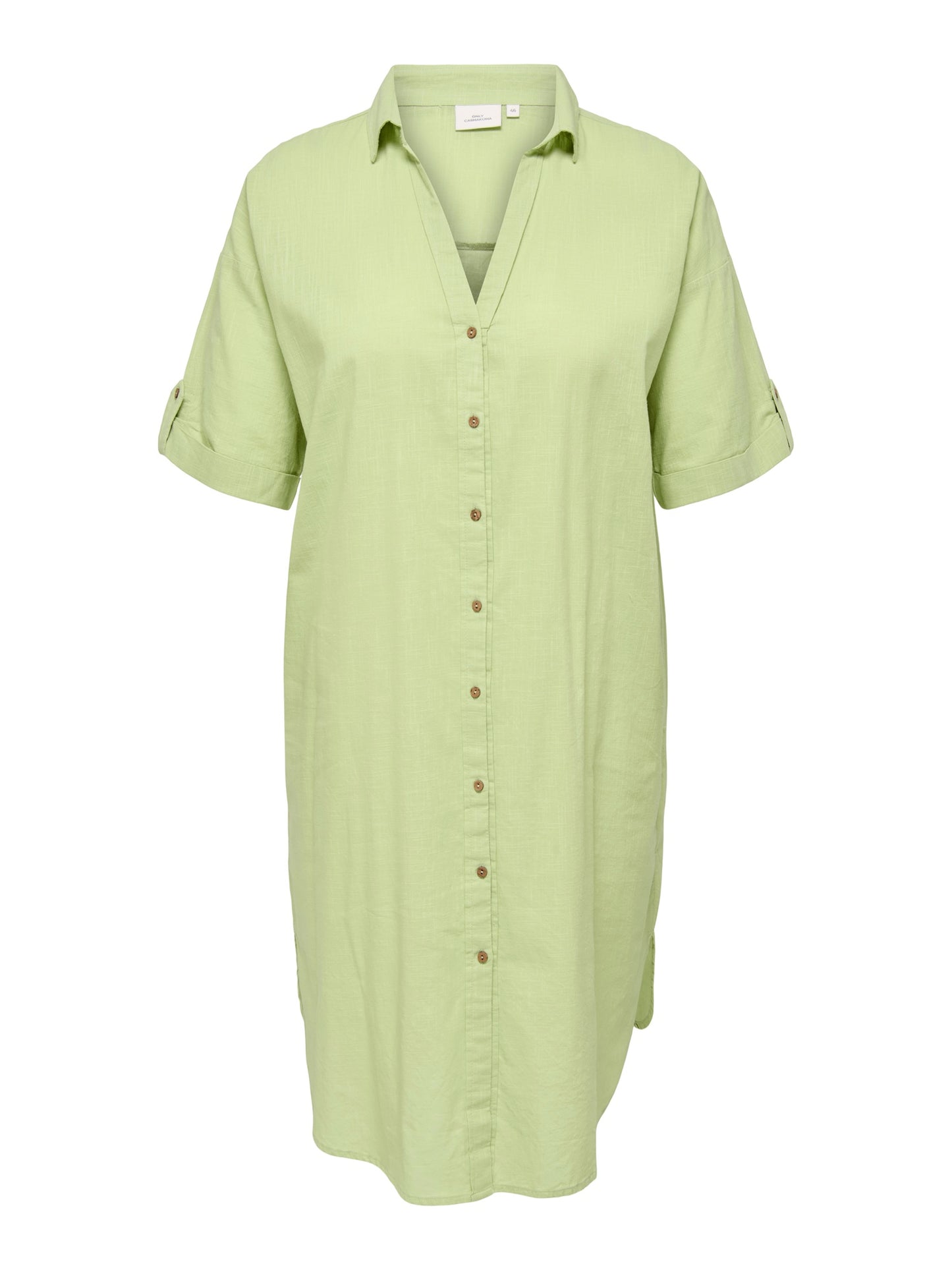ONLY CARMAKOMA CARCOCO SS BLK SHIRT DRESS