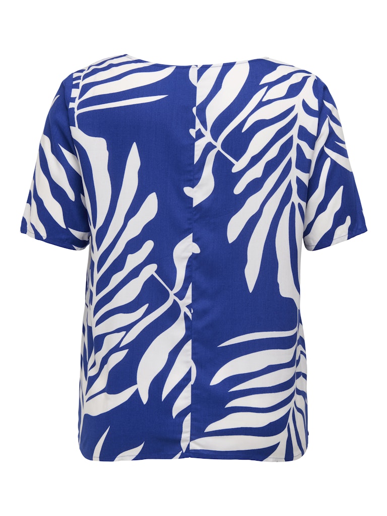 Only Carmakoma CARHELEN LIFE SS TOP AOP BS Mazarine Blue