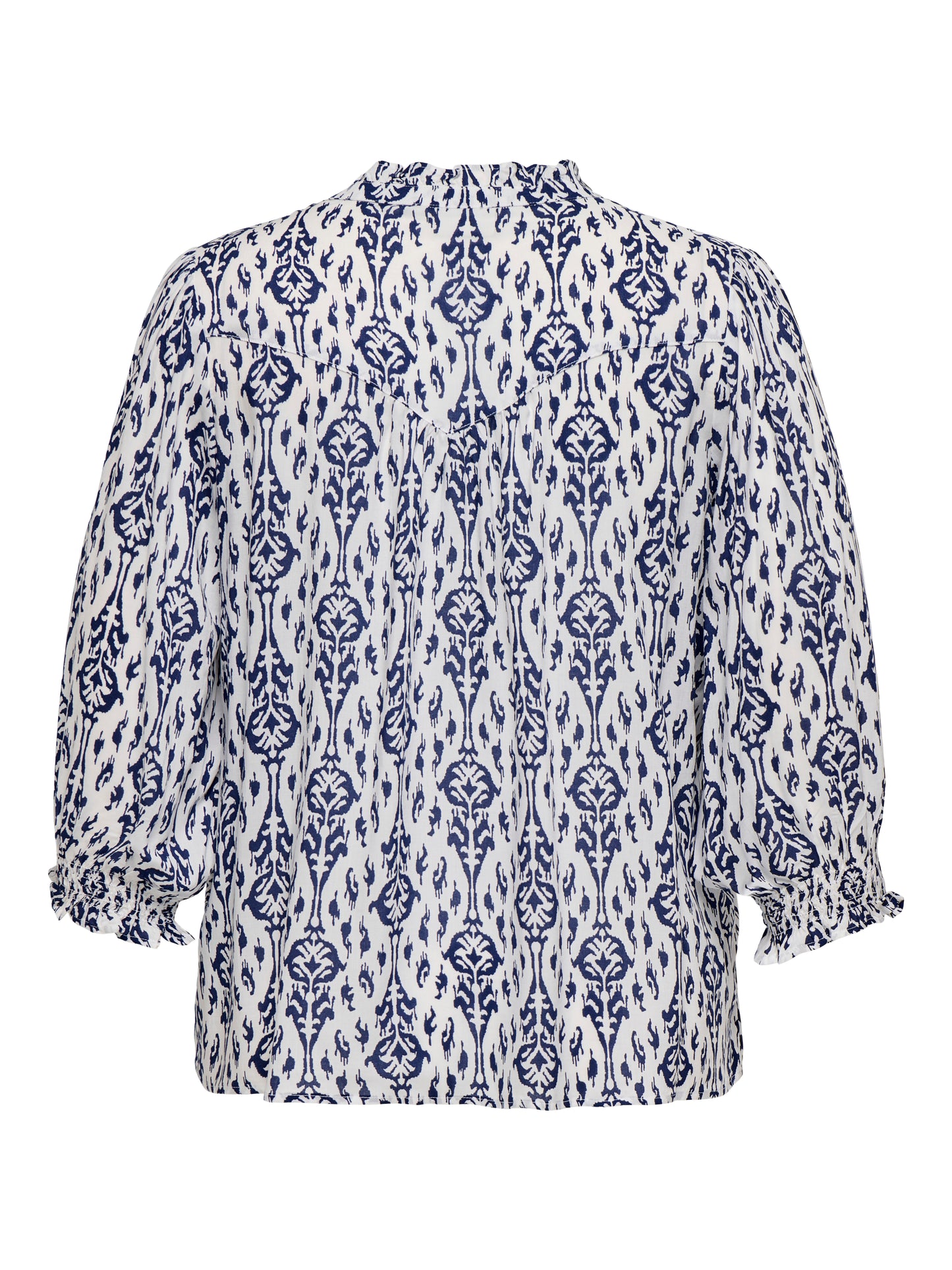 ONLY CARMAKOMA CARRAYA 3/4 SHIRT WVN Night Sky