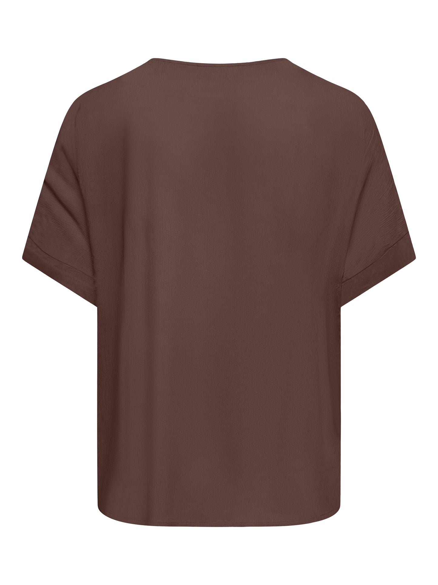 ONLY CARMAKOMA CARVILMA S/S BOATNECK TOP AOP BRUIN