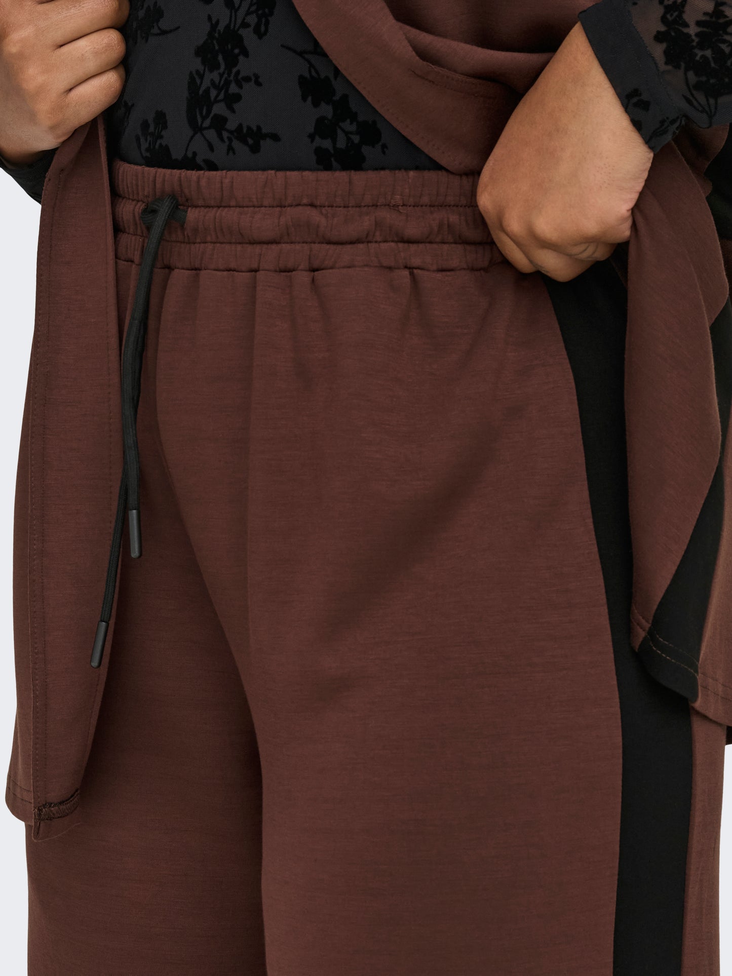 ONLY CARMAKOMA CARLEAH PULL UP PANTS TLR BRUIN