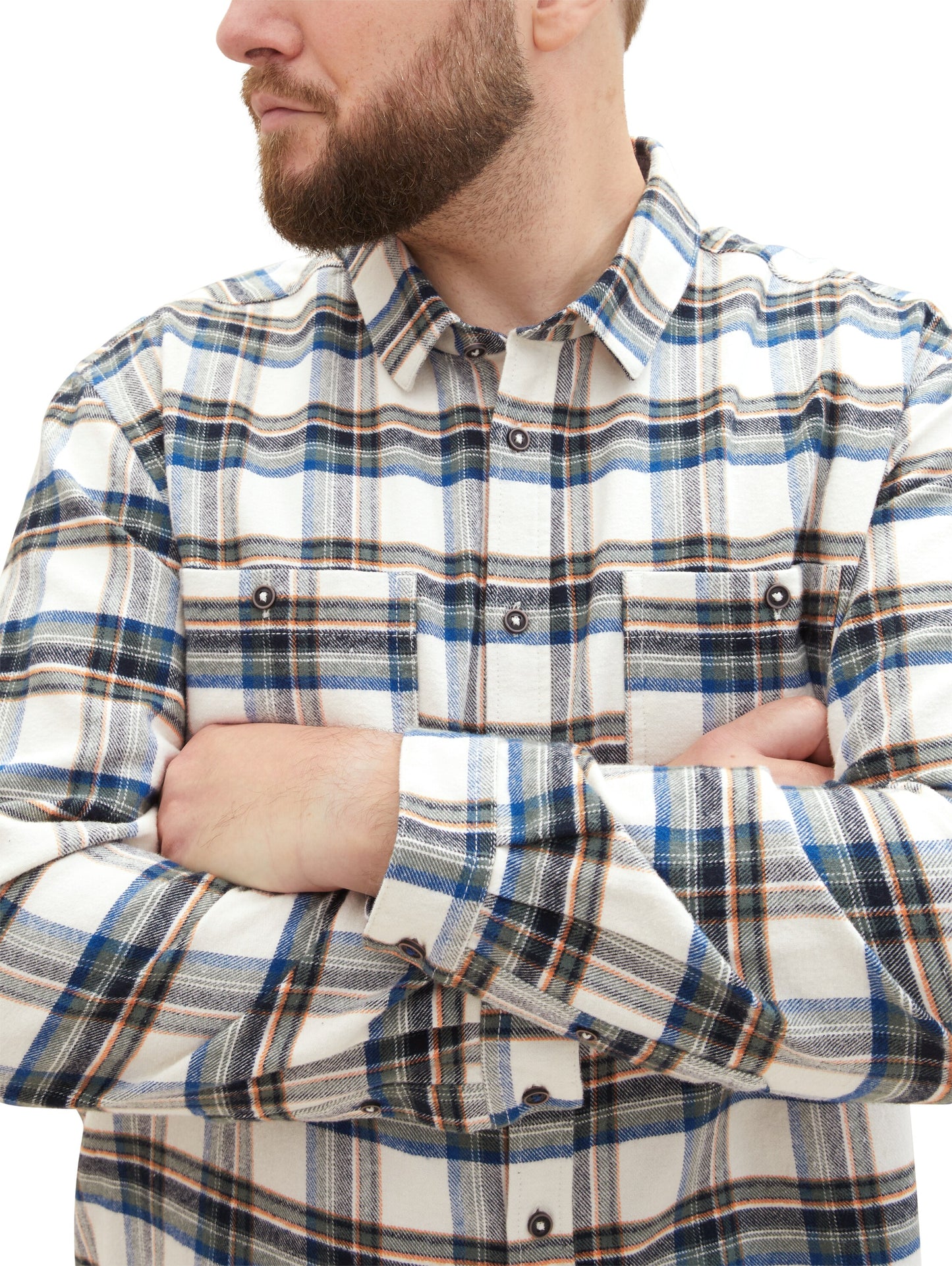 TOM TAILOR OVERHEMD MEERKLEURIG BIG MEN SIZE