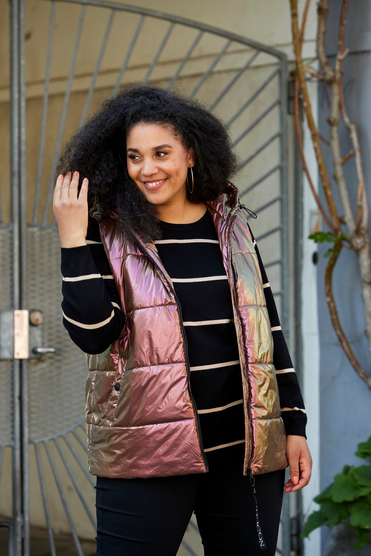 Zhenzi Amiya 081 Bodywarmer Pearle kleur