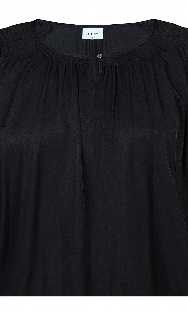 Zhenz Legacy blouse zwart