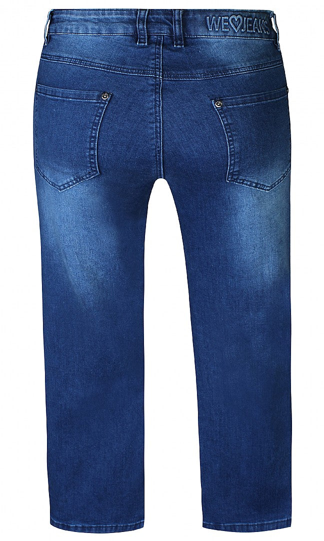 Zhenzi broek shake fit denim blue