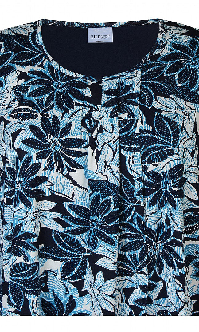 Zhenzi Ester 370 Tuniek Blauw