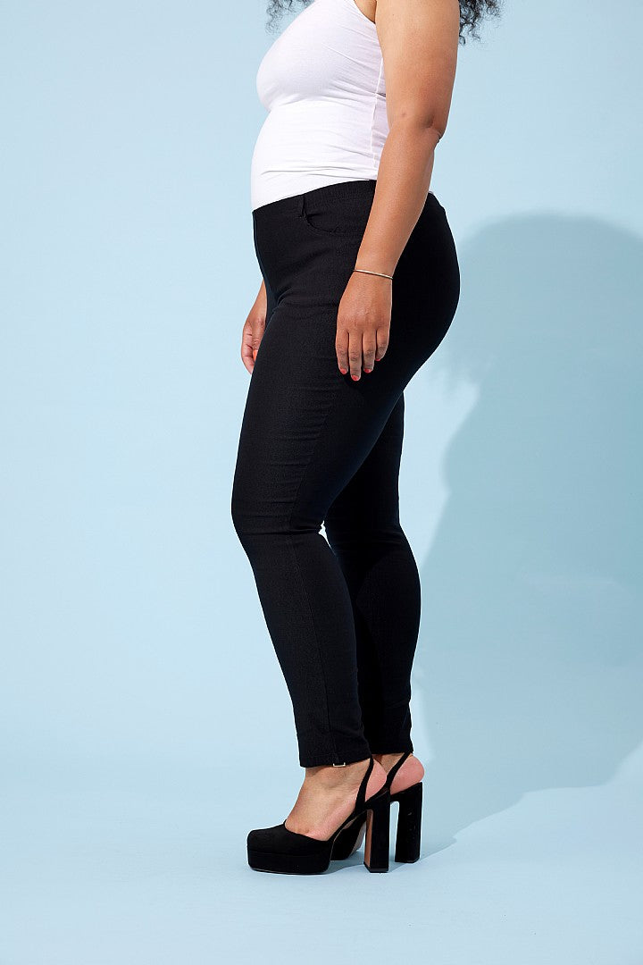 Zhenzi Twist fit broek zwart