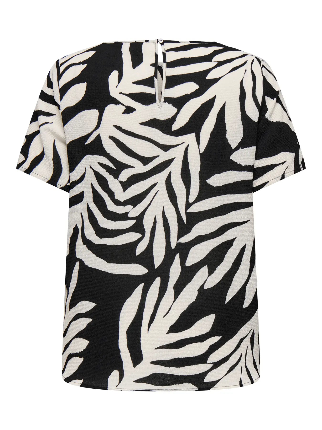 Only Carmakoma CARVICA LIFE SS TOP Blauw Printed