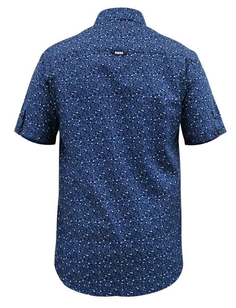 Duke 555 Tristain Overhemd Blauw Plussize