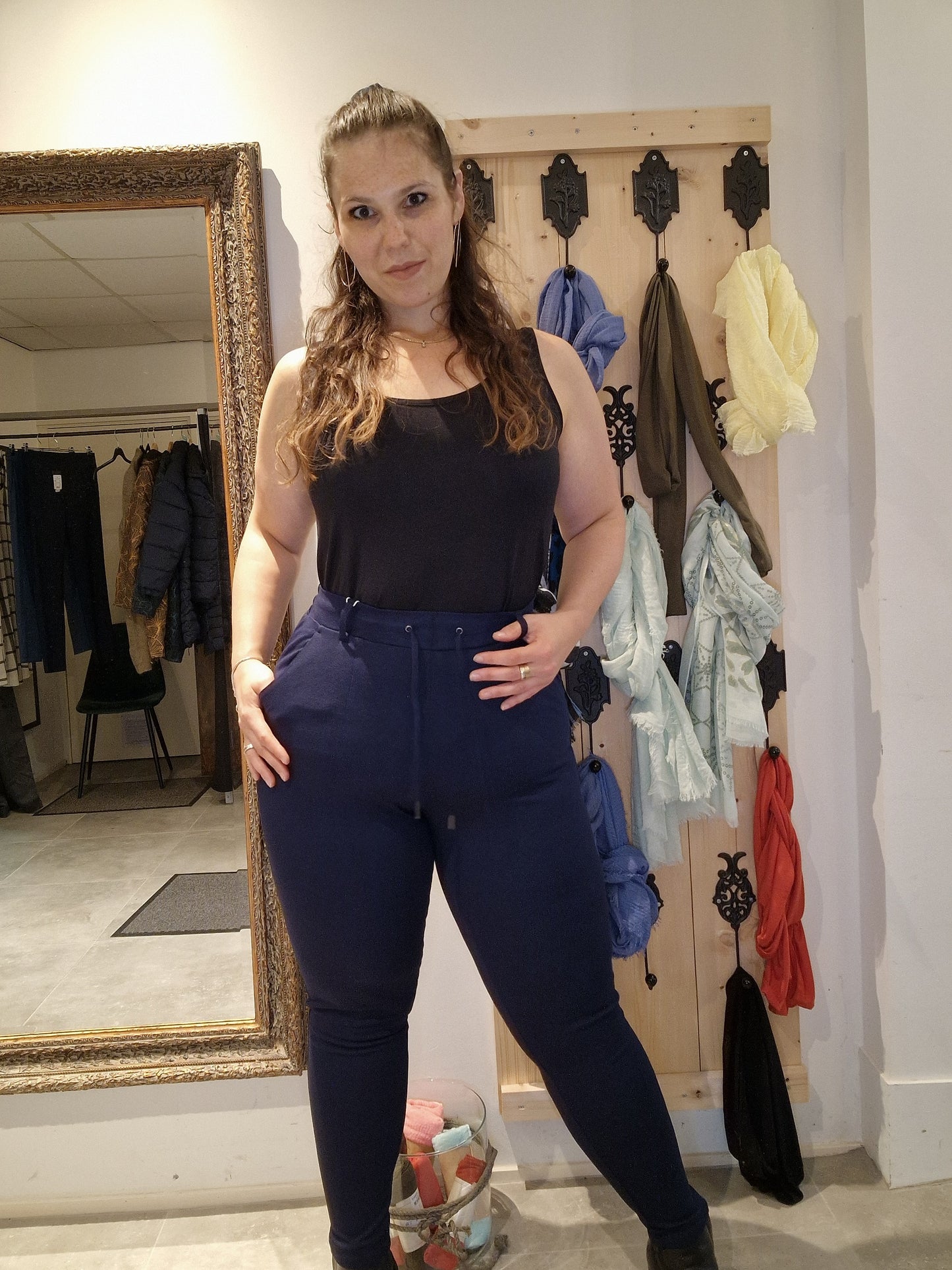 New Star chino donkerblauw