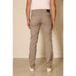 NEW-STAR NYON PANTS SLIM FIT PRINTED TWILL SAND