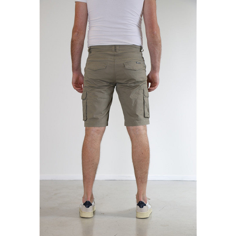 NEW STAR PANTS BERMUDA STRETCH POPLIN LIGHT TAUPE