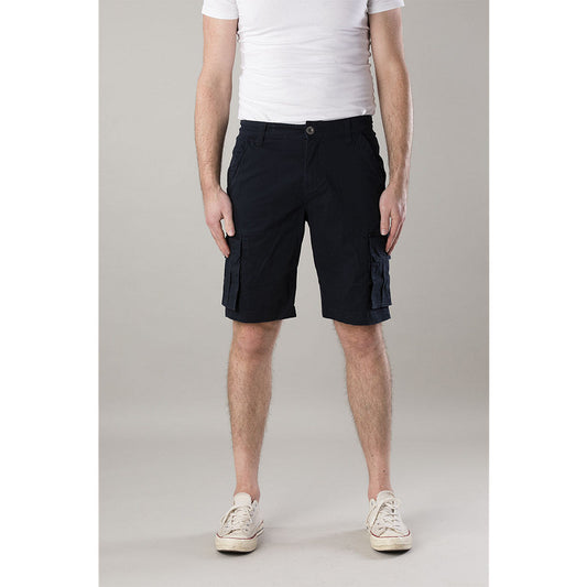 NEW STAR PANTS BERMUDA STRETCH POPLIN NAVY