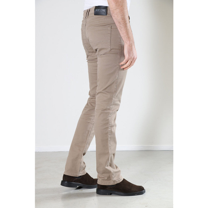NEW-STAR JACKSONVI-TW-95-321 PANTS REGULAR STRETCH TWILL LIGHT TAUPE