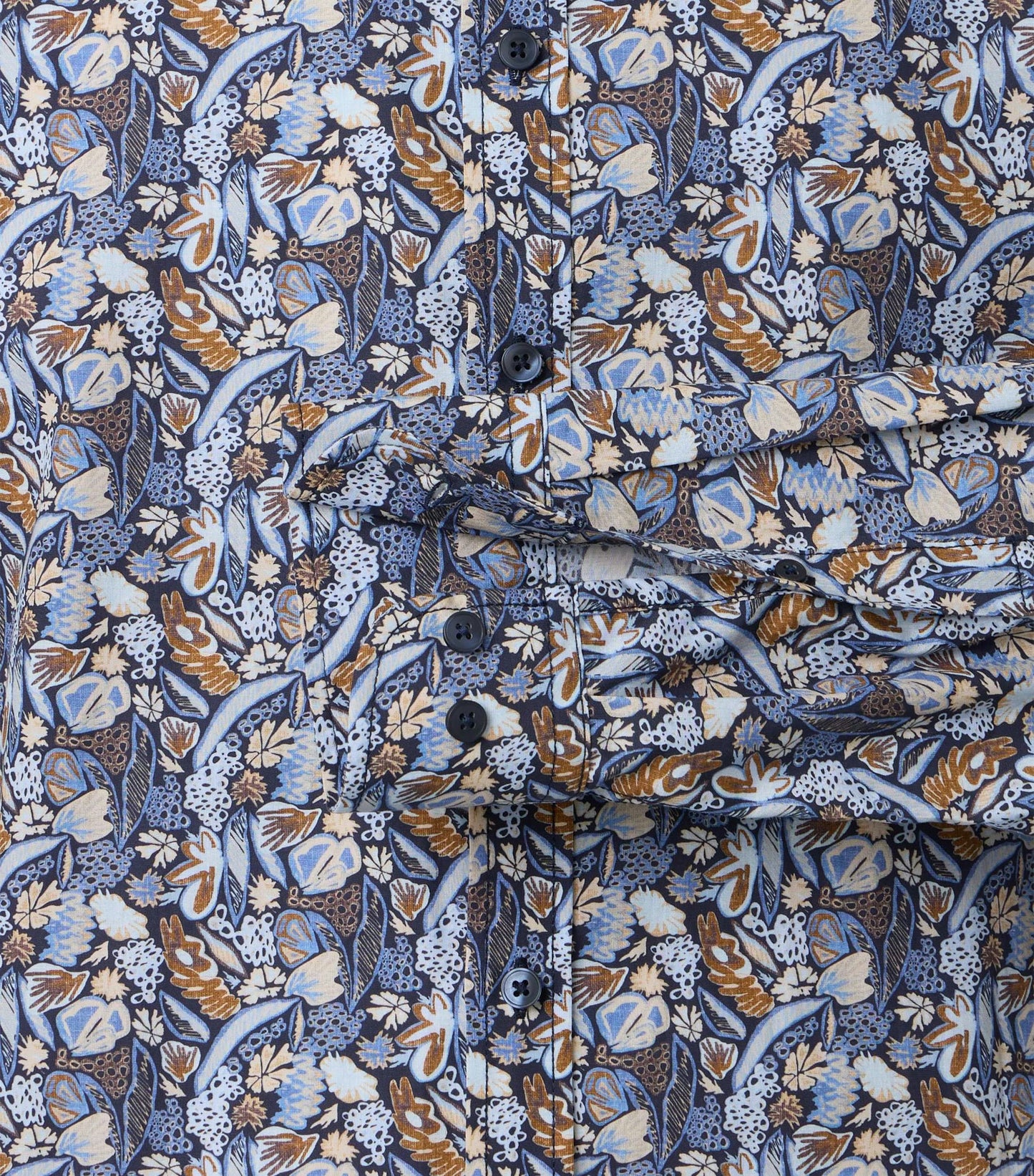 Casa Moda Casual fit blue fantasy