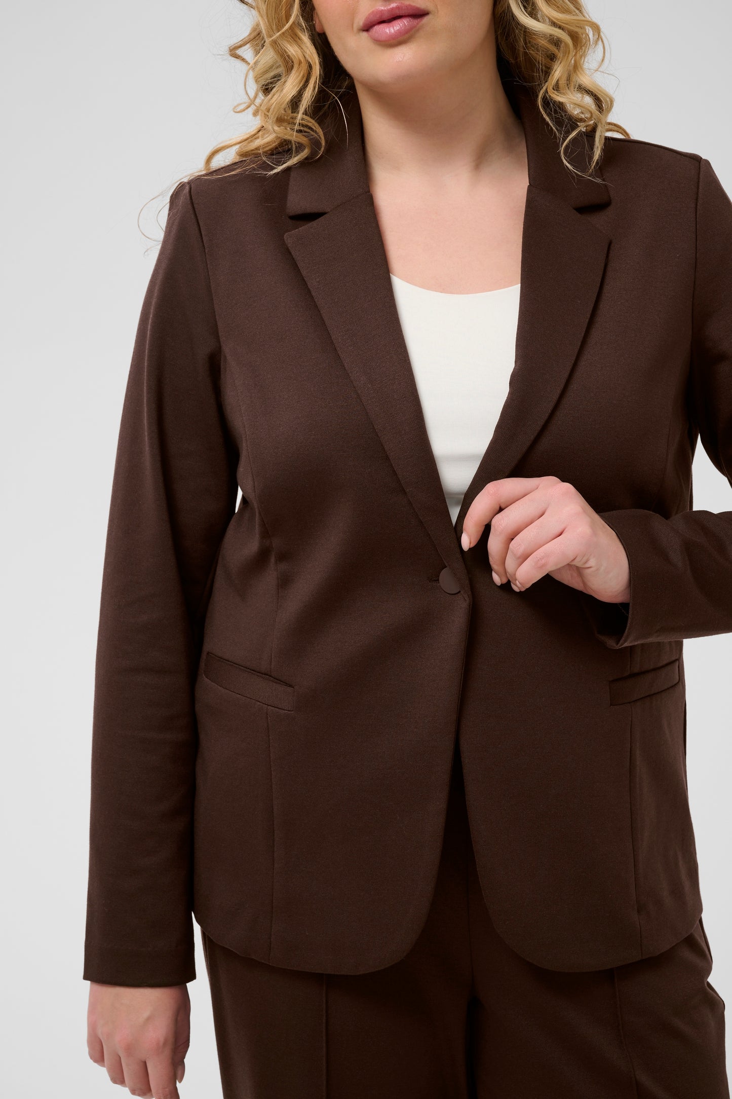 Kaffe Curve KCjenna Blazer Fudge