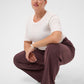 Kaffe Curve KCjenna Straight Pants Fudge
