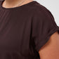 Kaffe Curve KCmilia Wing SL Blouse Fudge
