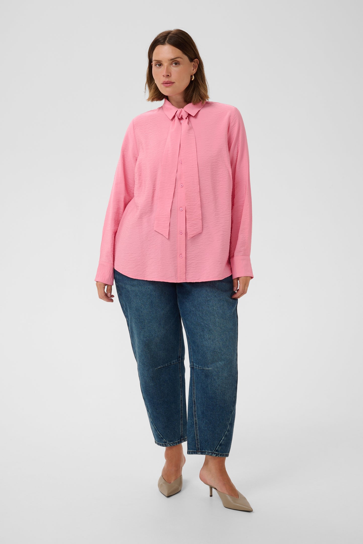 Kaffe Curve KCgila Shirt Wild Rose