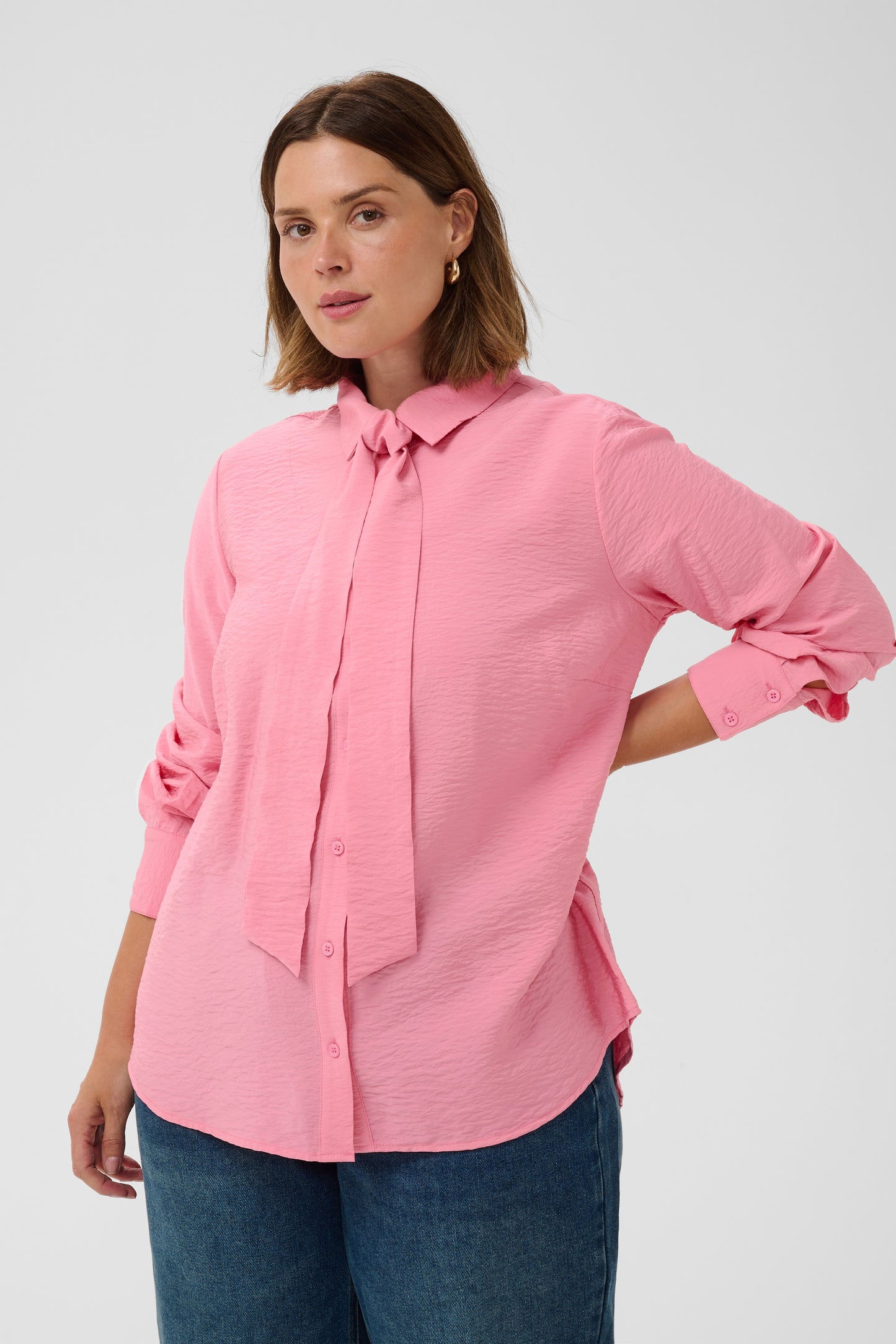 Kaffe Curve KCgila Shirt Wild Rose