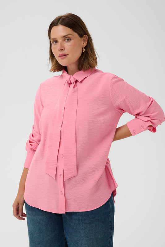 Kaffe Curve KCgila Shirt Wild Rose