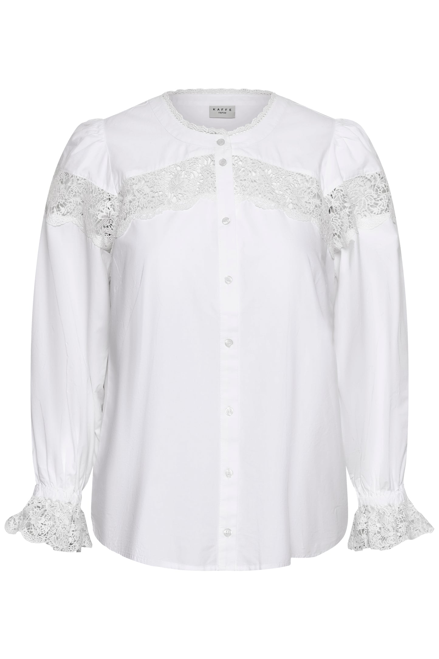 Kaffe Curve KClarissa Shirt Chalk