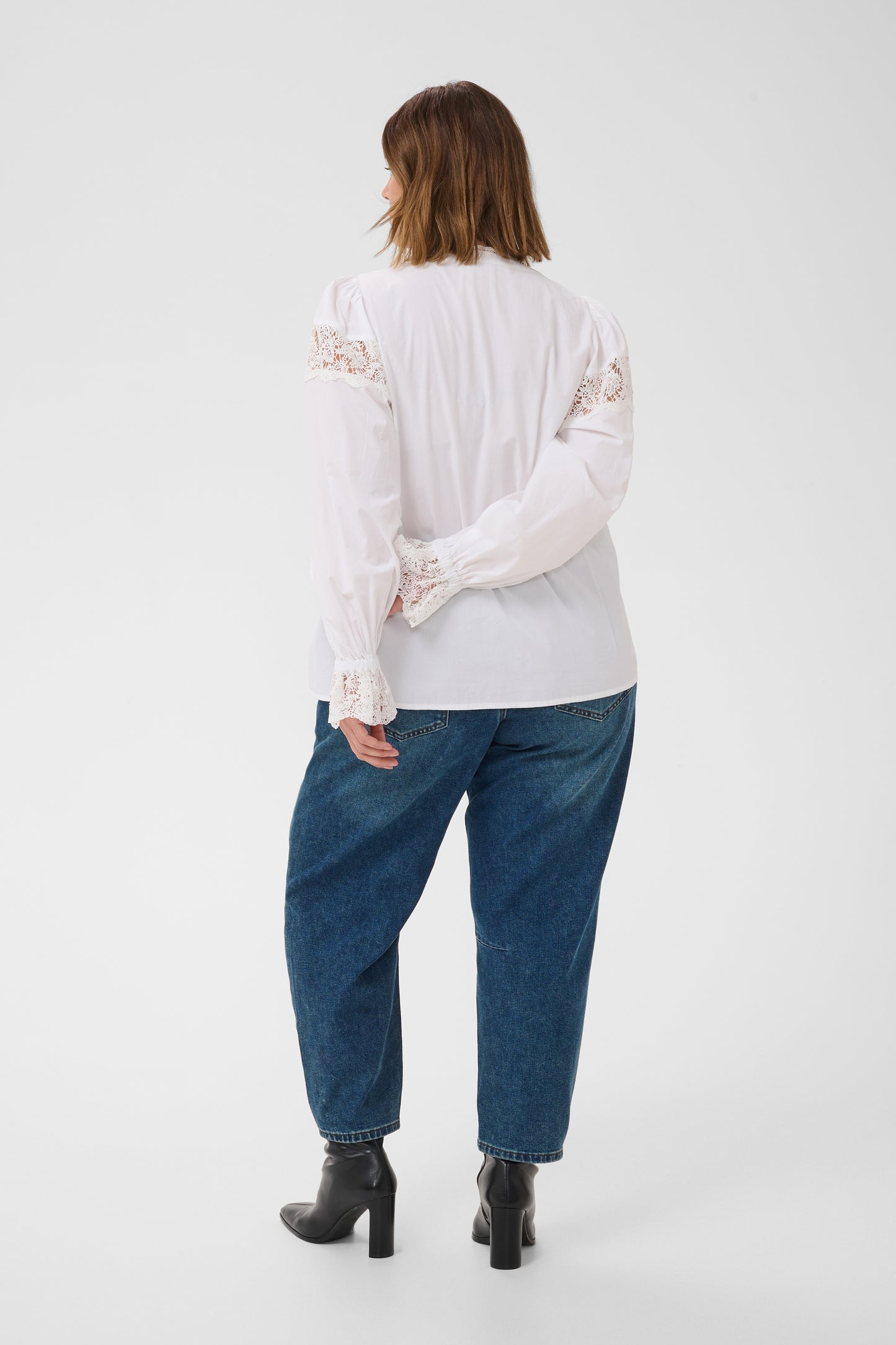 Kaffe Curve KClarissa Shirt Chalk