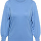 Kaffe Curve KClizzy Round Neck Pullover Buttons Provence