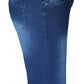 Zhenzi jeans Stomp fit mid blue