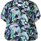 Zhenzi top Gody blue bell