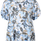 Zhenzi top Faya Cornflower Blue