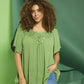 Zhenzi top Luna Palm Leaf