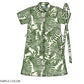 Zhenzi jurk Macy Palm Leaf
