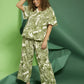 Zhenzi Macy broek Palm Leaf