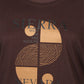 Zhenzi Noor t-shirt chokolade