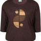 Zhenzi Noor t-shirt chokolade