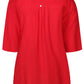 Zhenzi Orra 935-Tunic 3/4 Tango Red