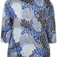 Zhenzi Zh-Ainsley 992-Blouse 3/4 True Blue