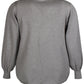 Zhenzi Zh-Kogle 994-Pullover L/S Semi grey melange