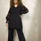 Zhenzi Zh-Kogle 995-Tunic L/S black
