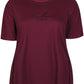 Zhenzi Zh-Saee 1005-T-shirt 2/4 Maroon