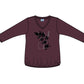 Zhenzi Zh-Saee 1008-T-shirt 3/4 Maroon