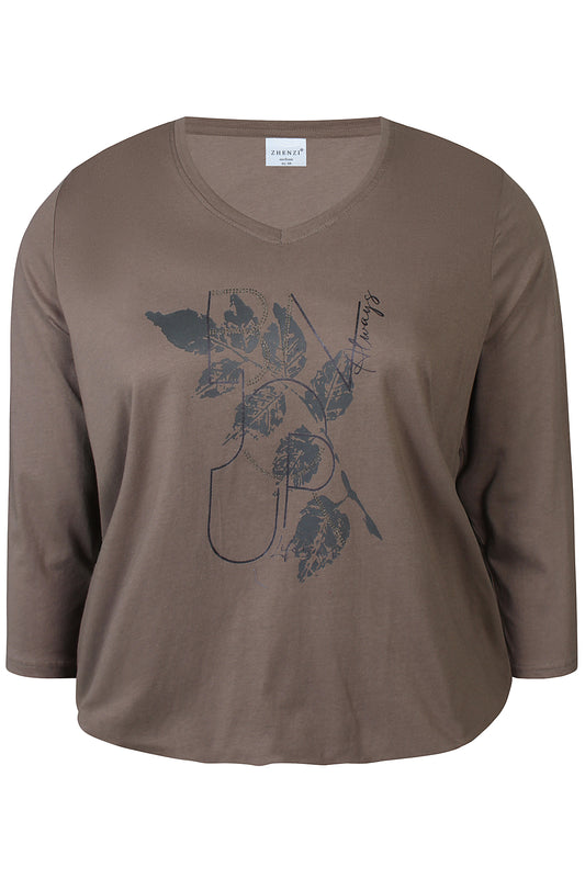 Zhenzi Zh-Saee 1008-T-shirt 3/4 Army way