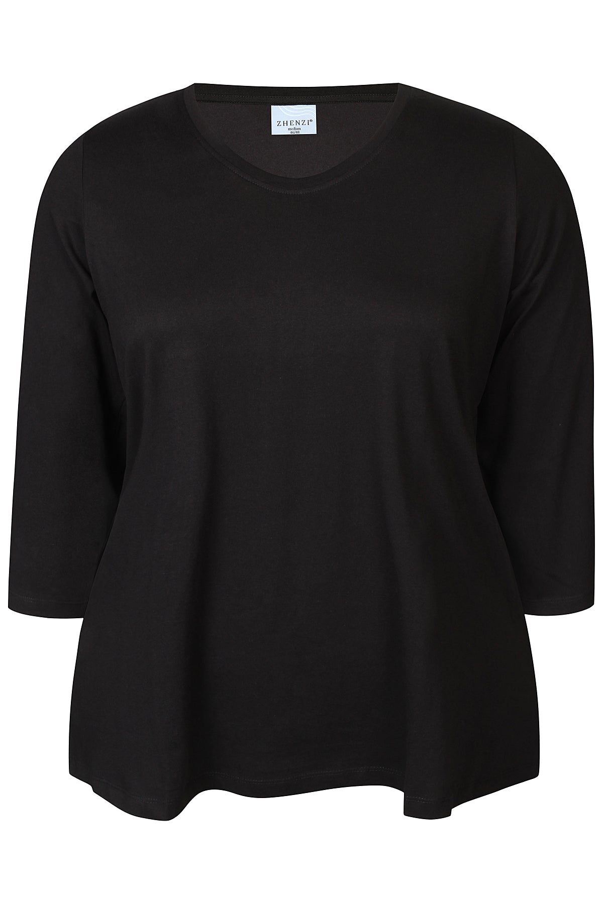 Zhenzi Zh-Alberta 229-T-shirt 3/4 Black
