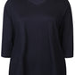 Zhenzi Zh-Alberta 229-T-shirt 3/4 Navy