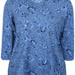 Zhenzi Zh-Sylva 1016-Blouse 3/4 True blue
