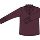 Zhenzi Zh-Bambou 1021-T-shirt L/S maroon