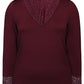 Zhenzi Zh-Bambou 1021-T-shirt L/S maroon