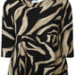 Zhenzi Zh-Saia 1023-Tunic 3/4 black